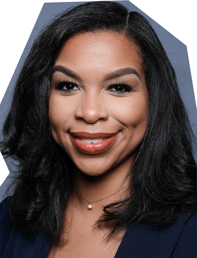 Photo of Dr. Valeria McCrary, a black woman with medium length black hair.