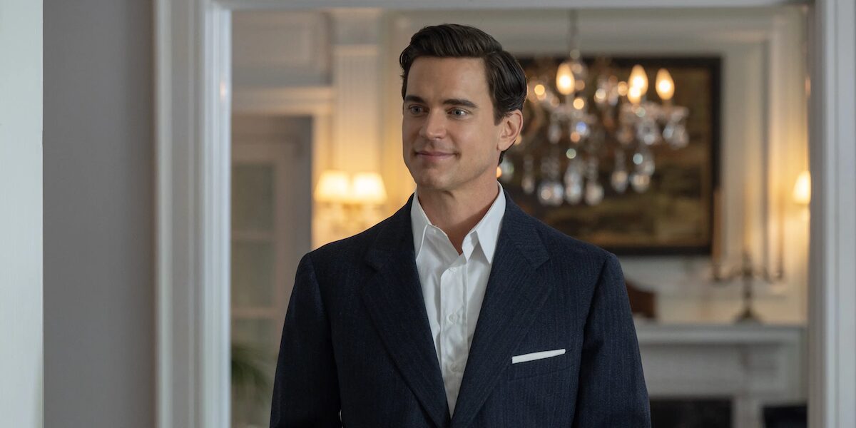 Photo still of Matt Bomer in the show "Fellow Travelers"