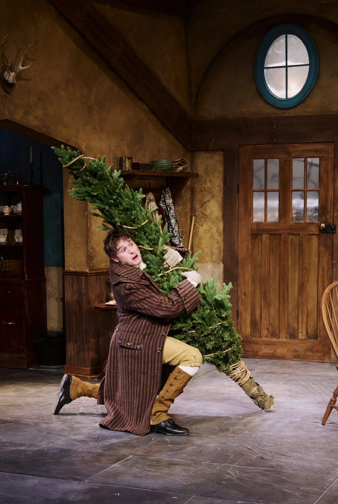 Production photo from "The Wickham's Christmas at Pemberley"