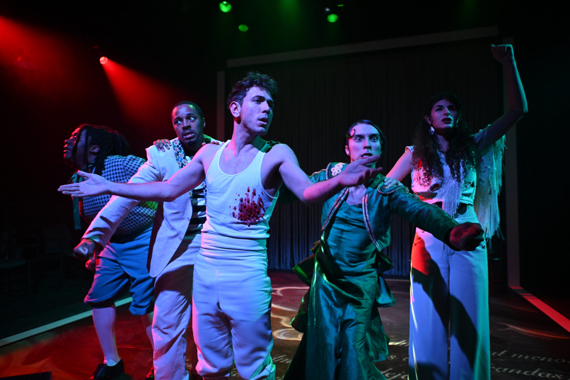 Production photo from Lorca in a Green Dress