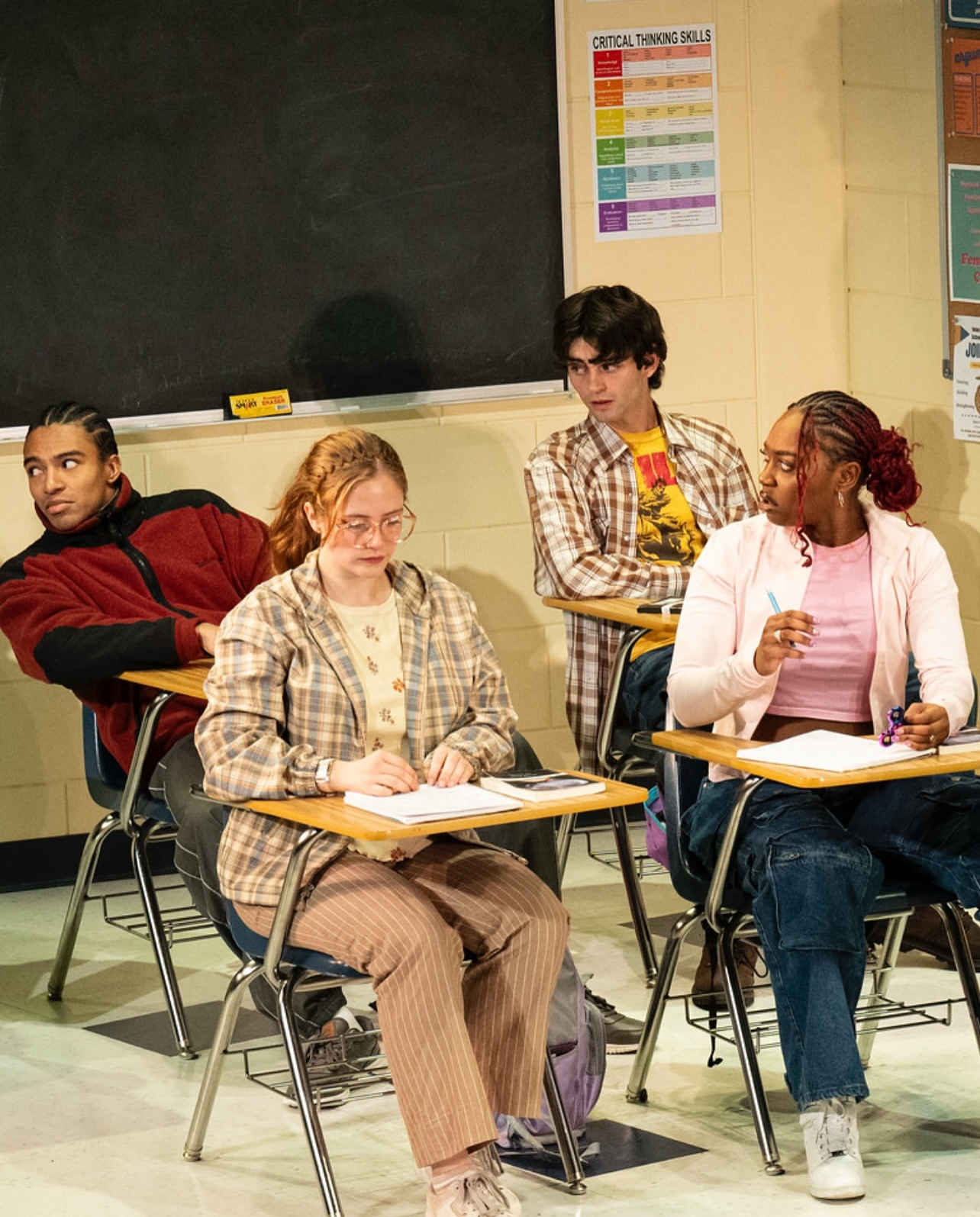 Atticus Burrello in "John Proctor is the Villain" at CMU School of Drama