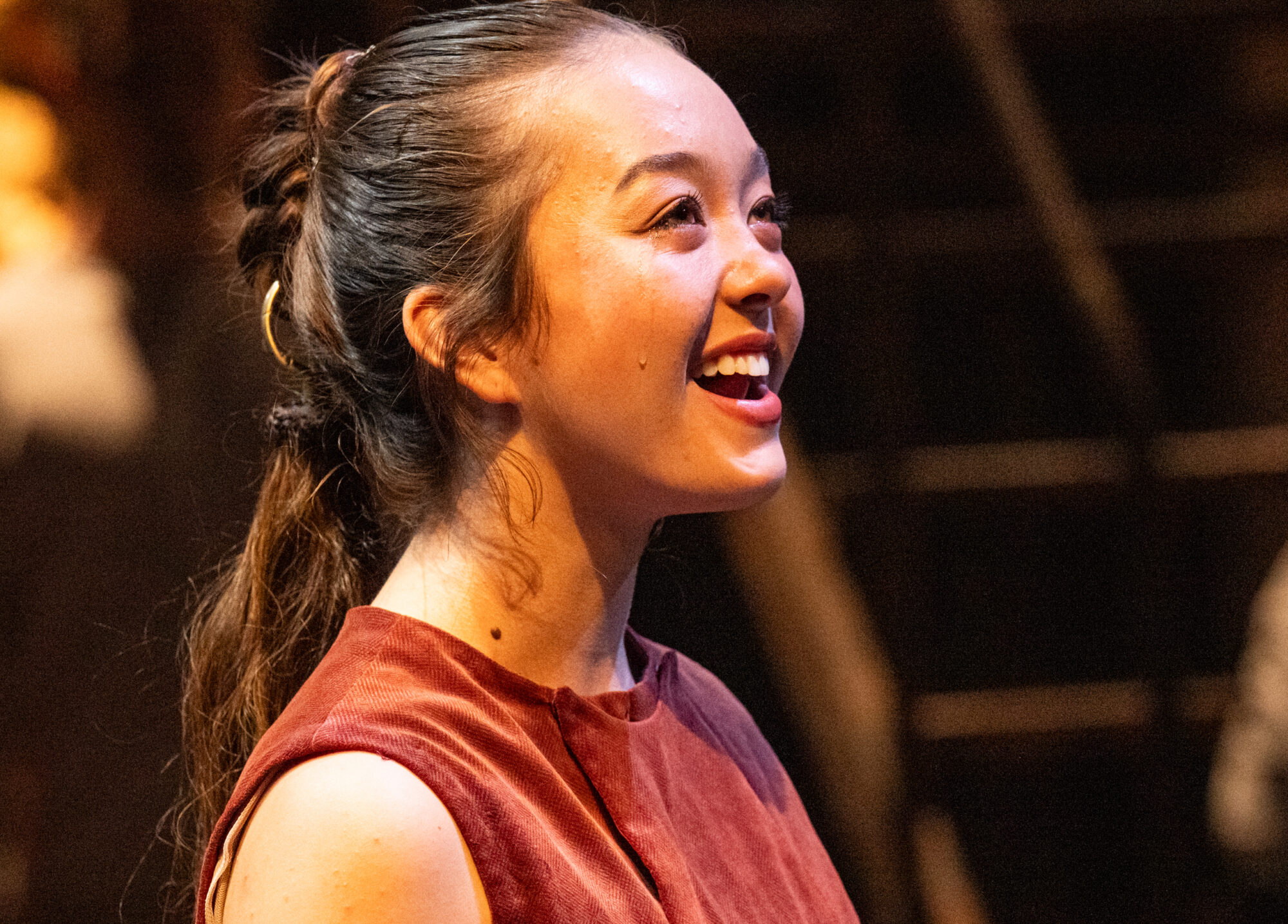 Nell Murphy in "Antigone" at CMU School of Drama