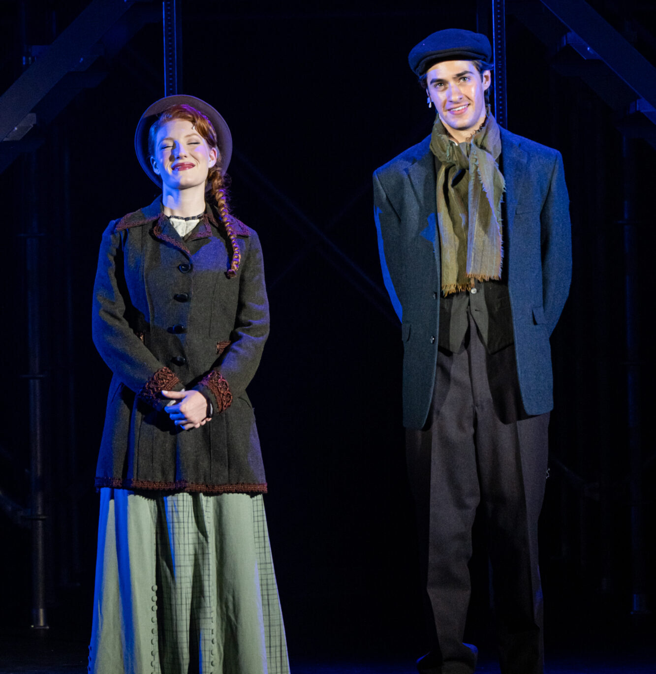 Grant Pace in "Titanic: The Musical" at CMU School of Drama.