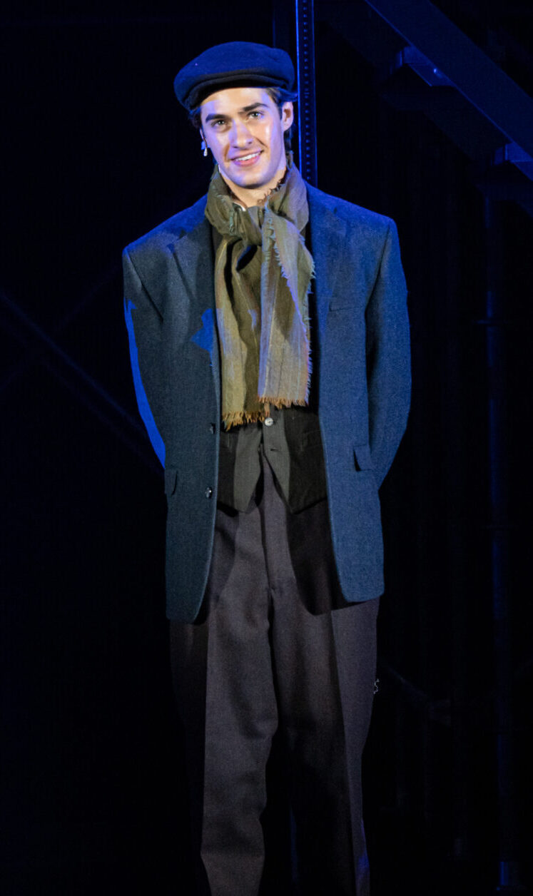 Grant Pace in "Titanic: The Musical" at CMU School of Drama.