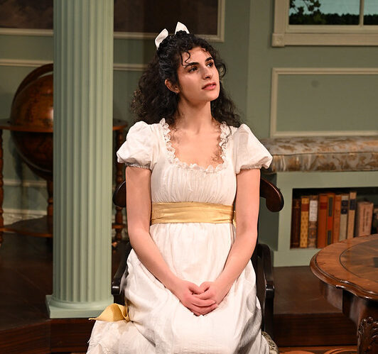 Maya Ousachi in CMU School of Drama's Production of "Arcadia"