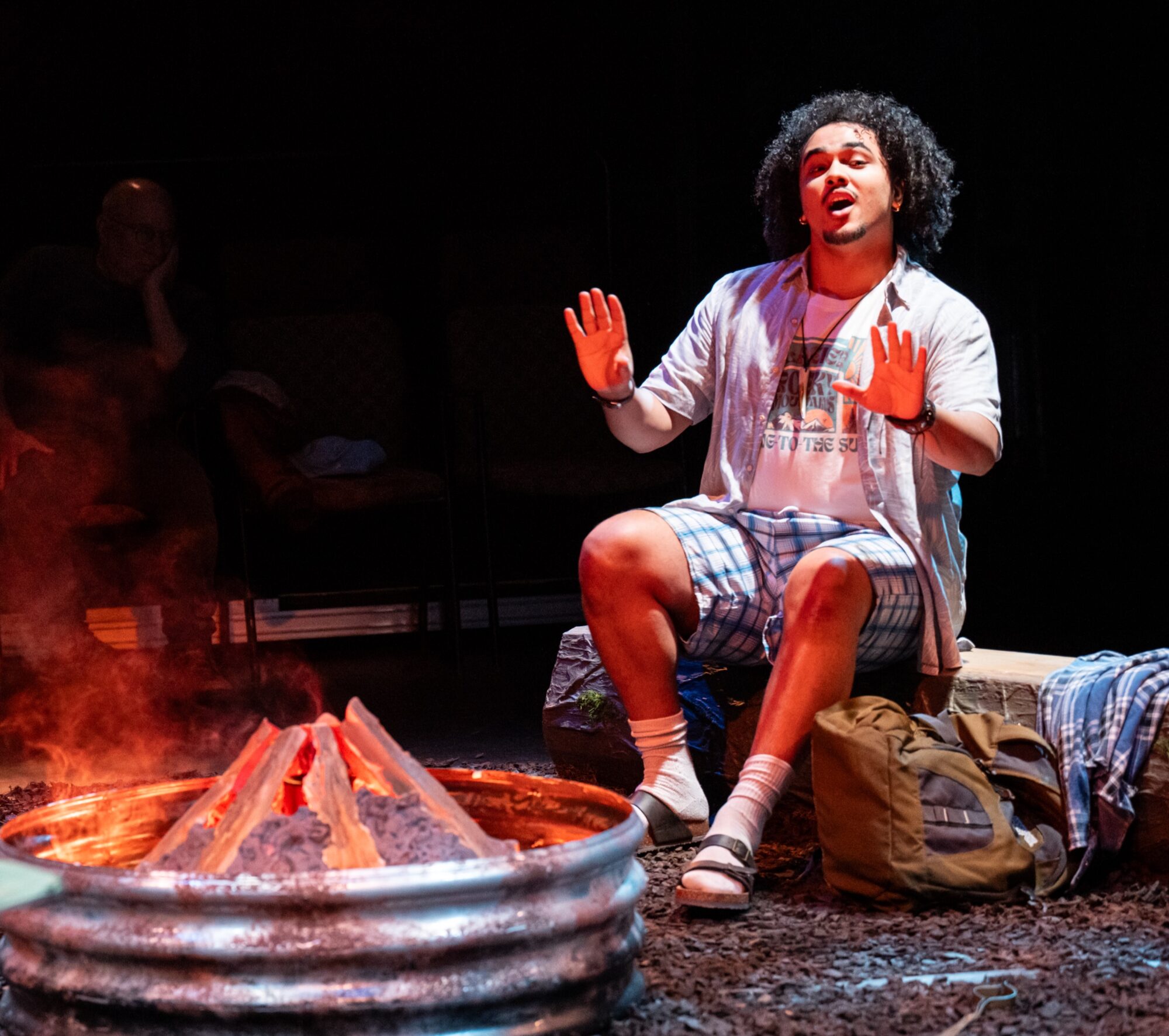 Joshua Brown in CMU School of Drama's "The Grown-Ups".