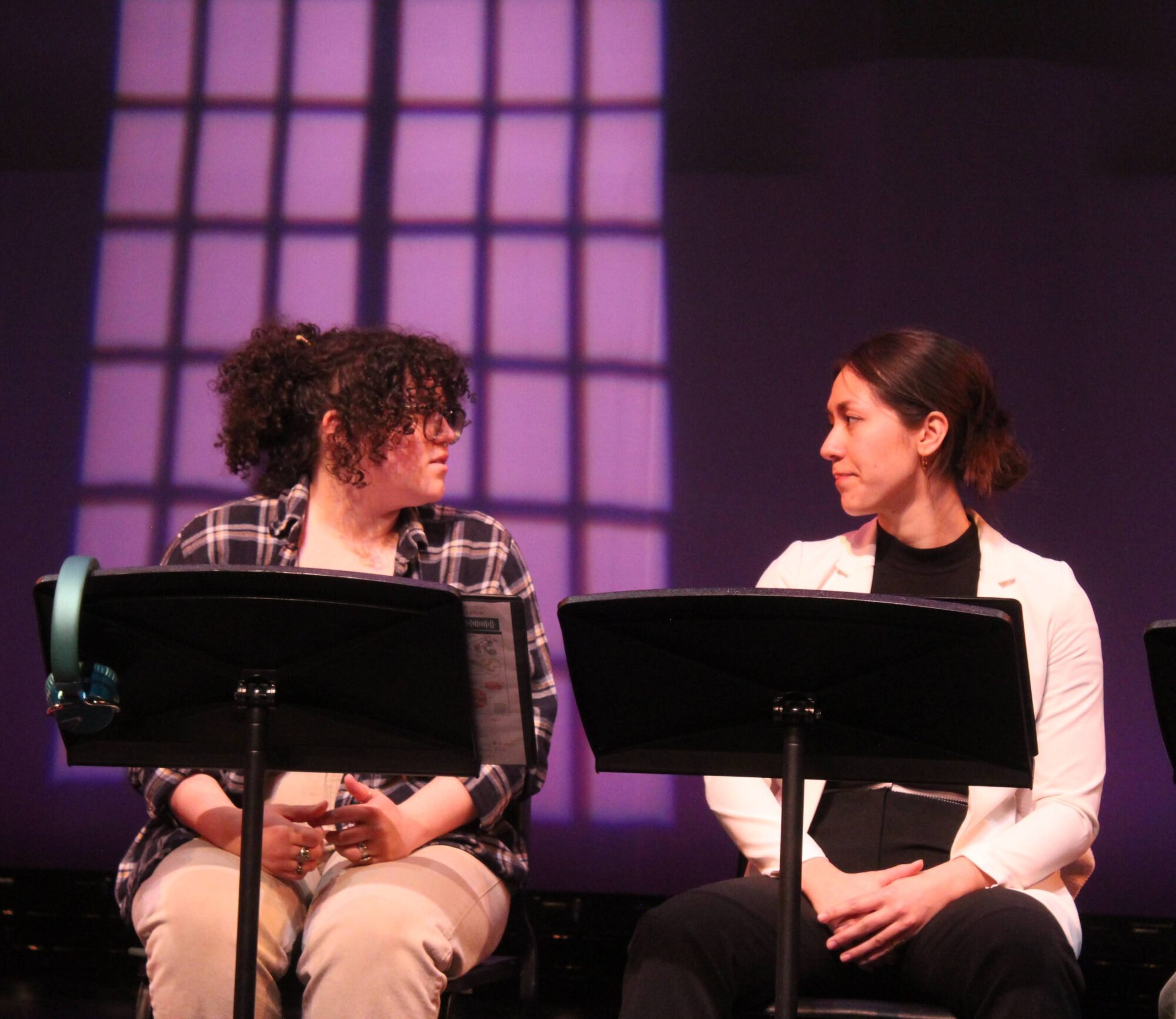 A scene from "Pride and Prejudice at Pemberley College"