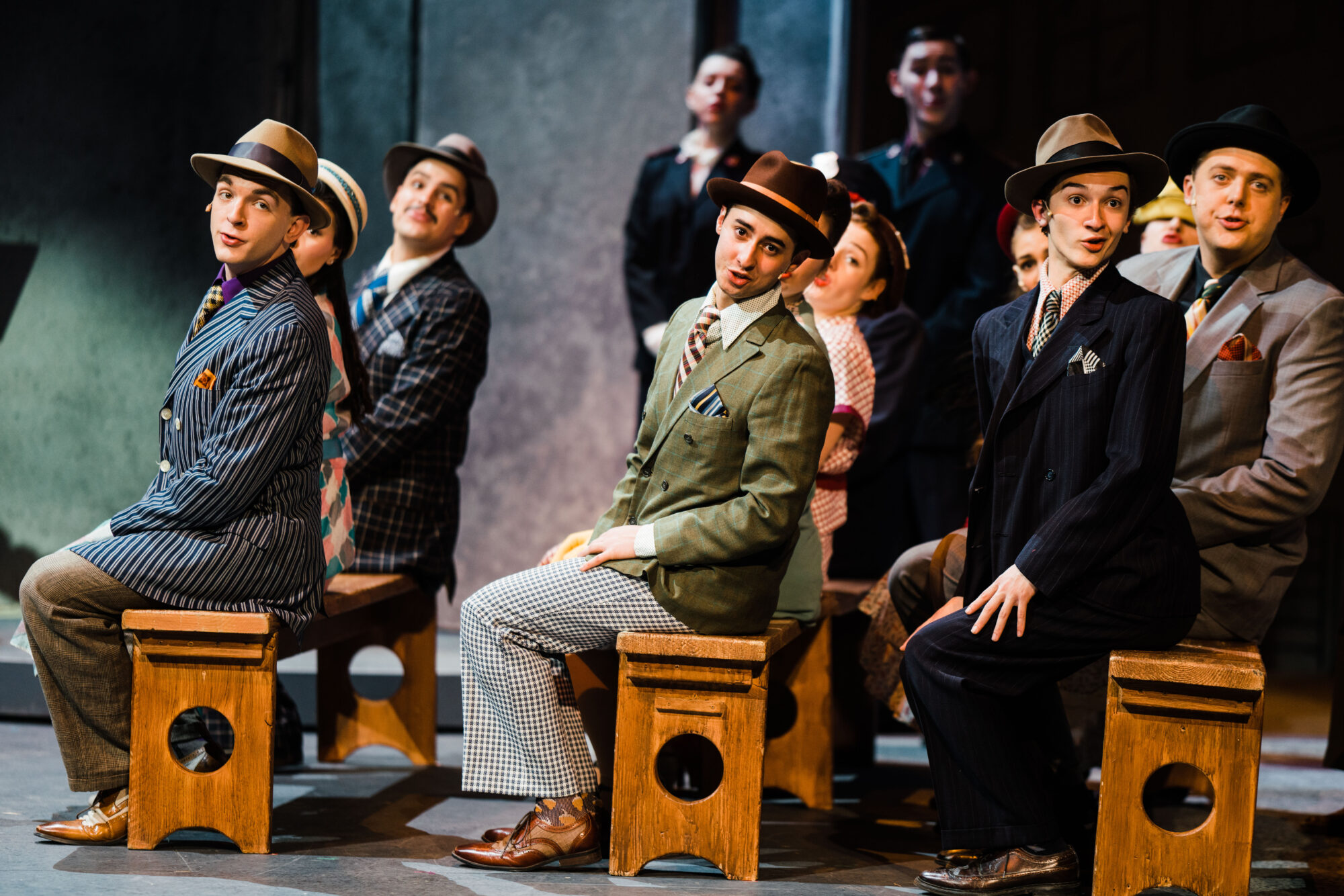 A scene from "Guys and Dolls"