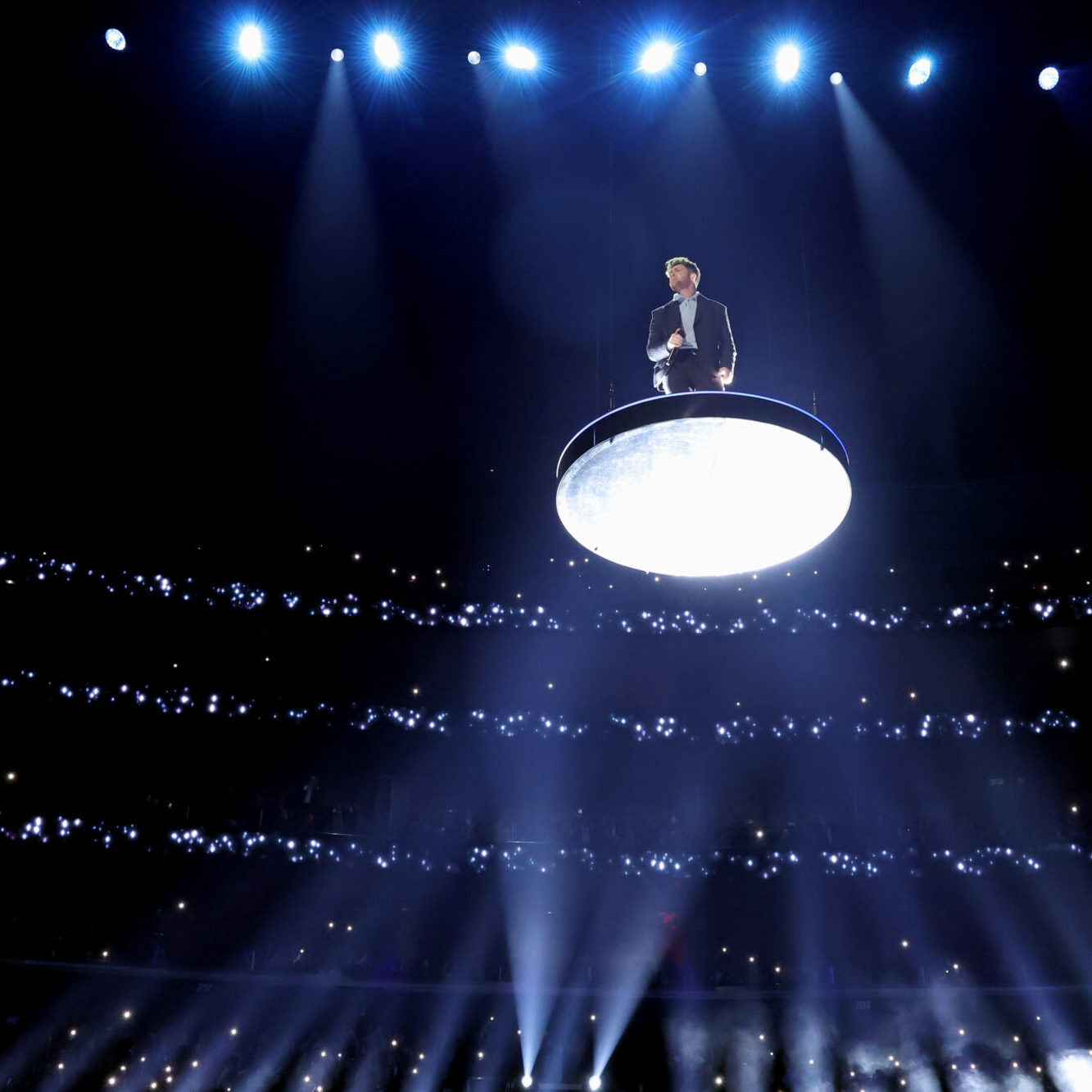 Alex Warren performs onstage during the 68th GRAMMY Awards