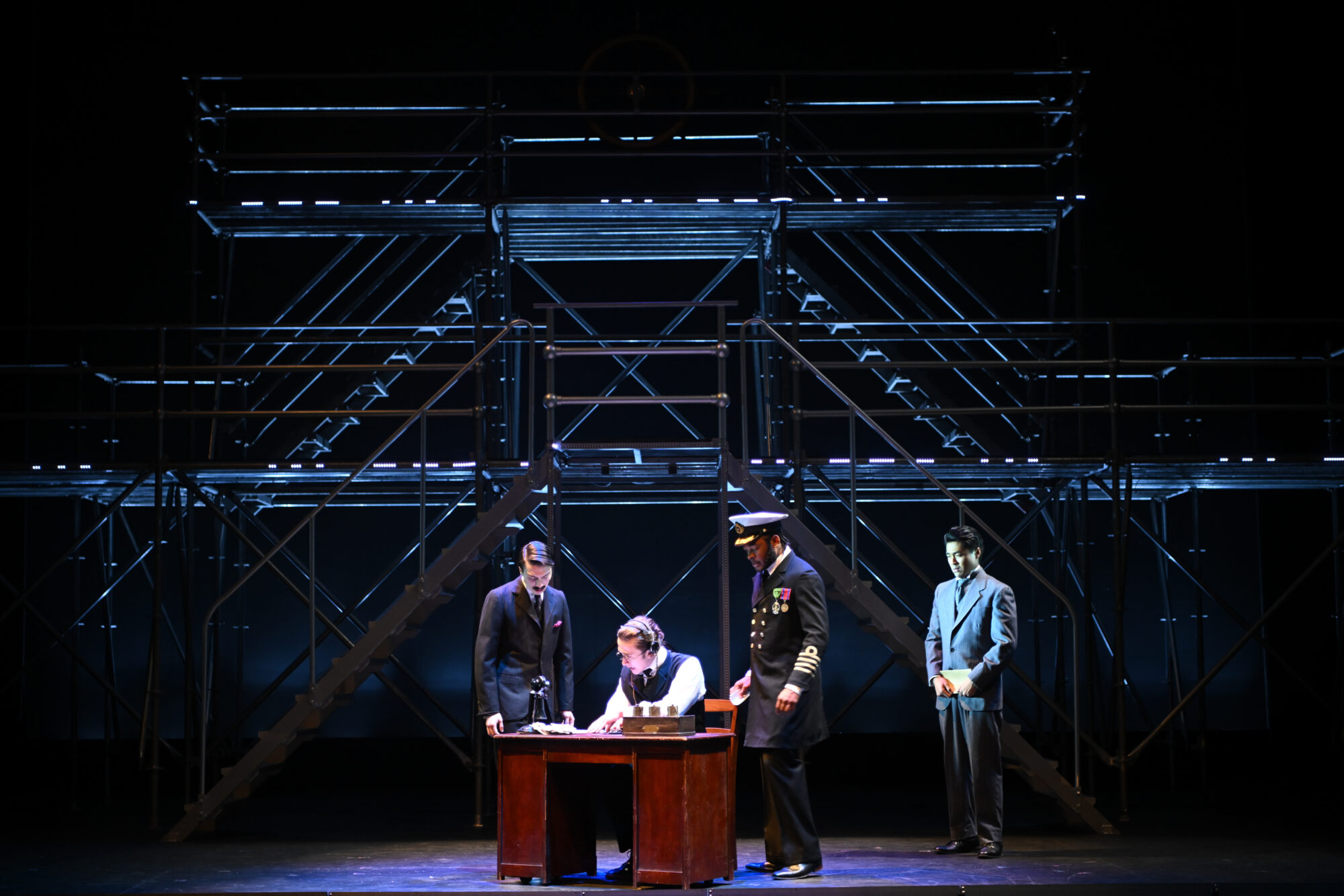 Production photo from Titanic, the Musical