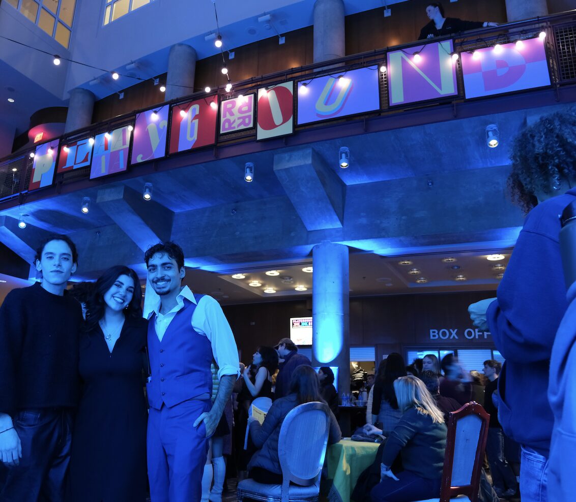 A photo from "Playground: A Festival of Independent Student Work"