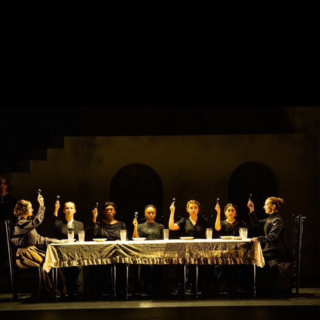 A scene from "The House of Bernarda Alba"