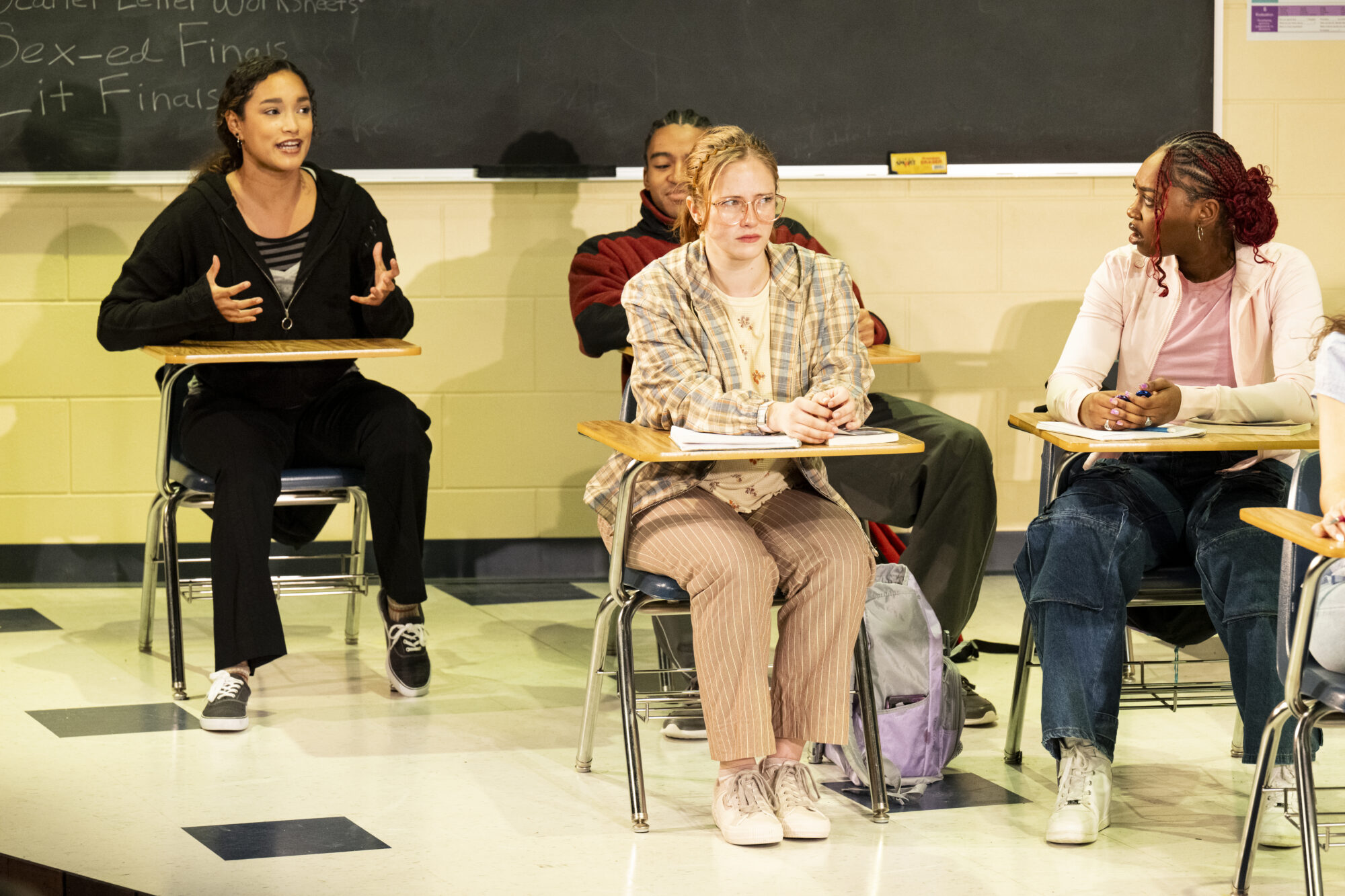 Olivia Leigh Ruhnke in CMU School of Drama's production of "John Proctor is the Villain"