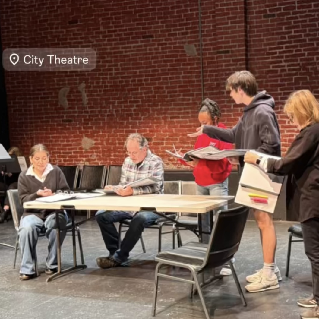 A scene from "The Gettysburg Test (reading)"