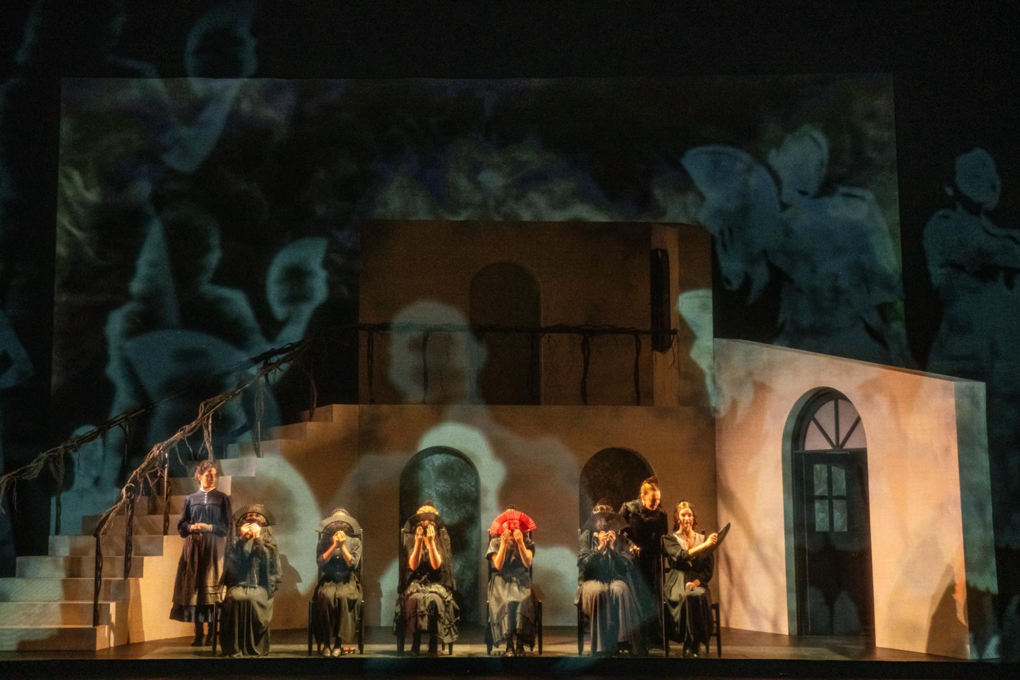 A scene from CMU School of Drama's Production of "House of Bernarda Alba"