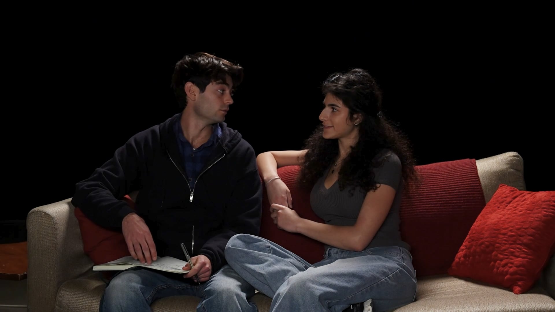 Atticus Burrello and Maya Ousachi