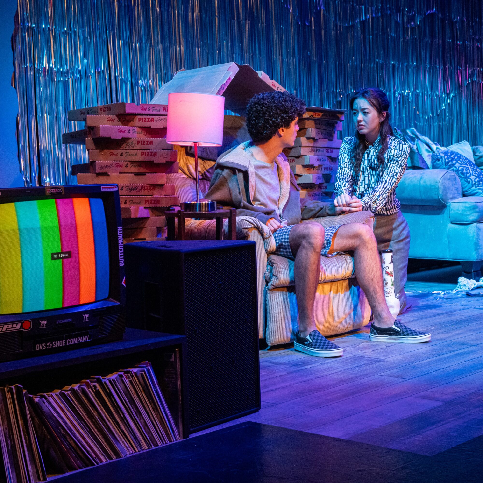 A scene from CMU School of Drama's production of "Mary-Kate Olsen is in Love"