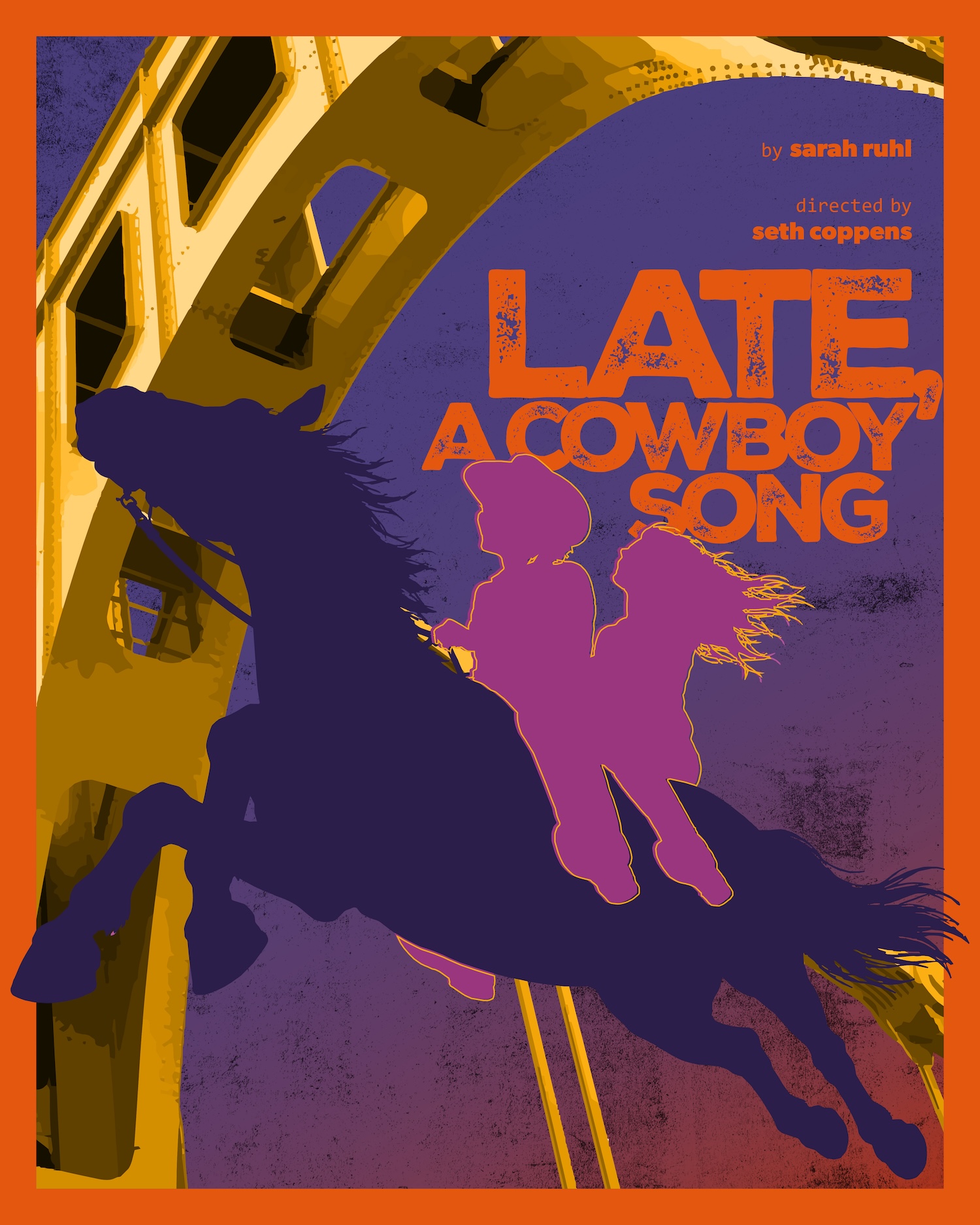 Late, A Cowboy Song poster
