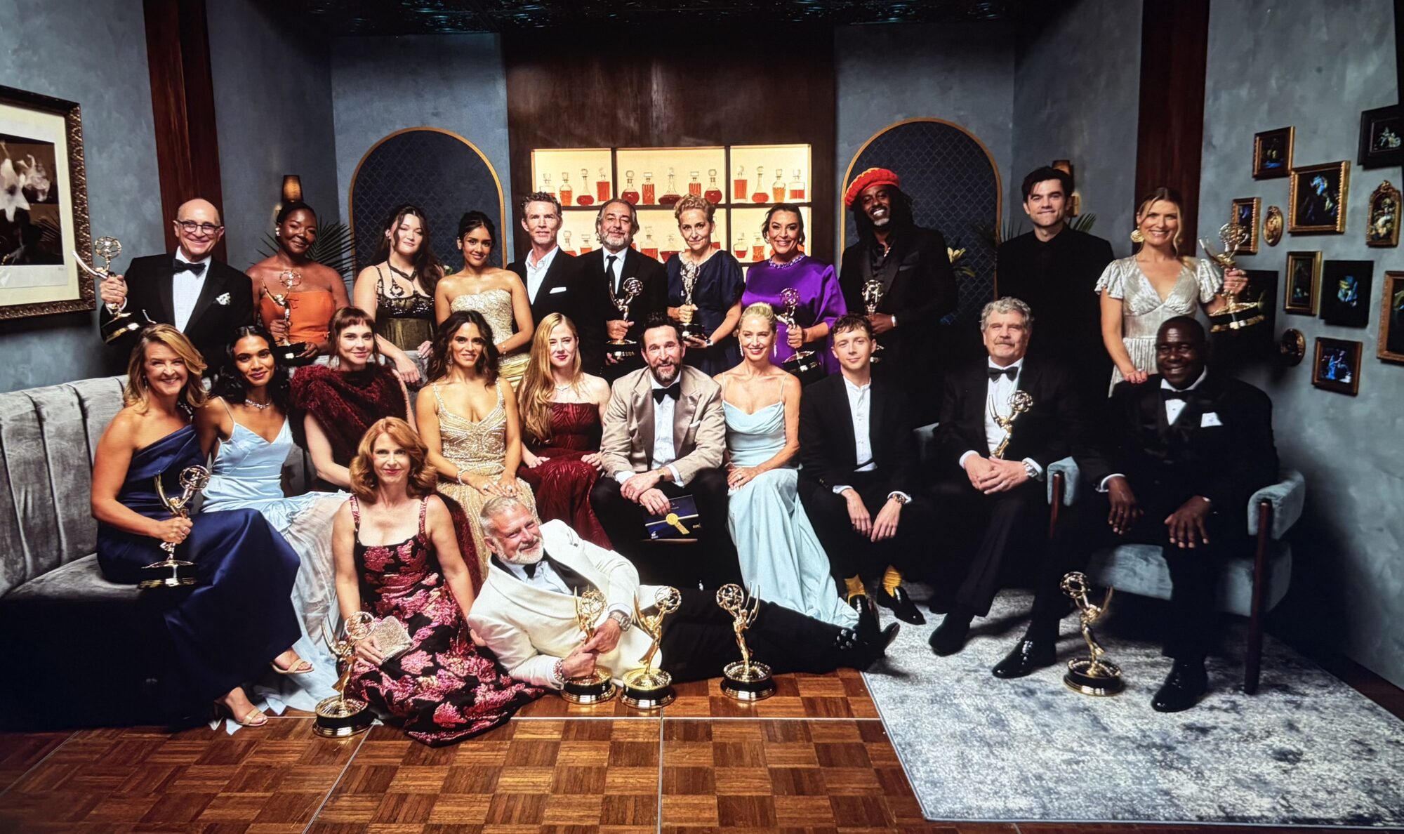 Cast and crew of The Pitt at the 2026 Emmy Award